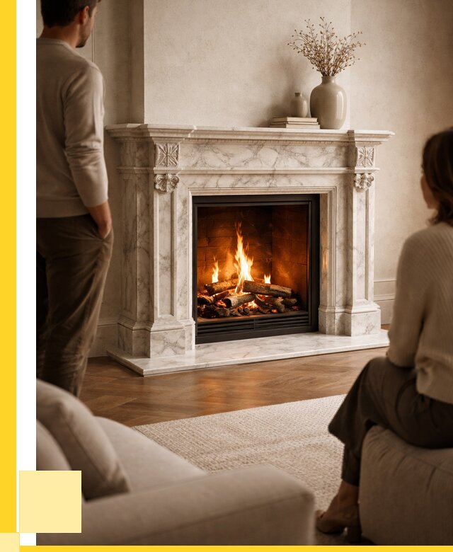 Мраморные камины под ключ в Мелеузе от 255725 р. | ЭриданМлз