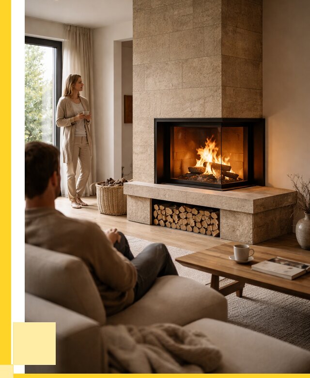 Угловые камины из кирпича установка в Мелеузе от 153435 р. ЭриданМлз