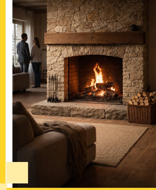 Открытые камины под ключ в Мелеузе от 153435 р. ЭриданМлз