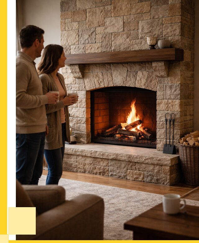 Каменные камины на заказ в Мелеузе от 184122 р. | ЭриданМлз