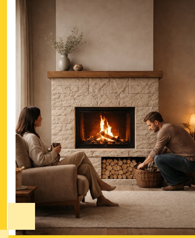 Камины для дома в Мелеузе под ключ от 153435 р. | ЭриданМлз