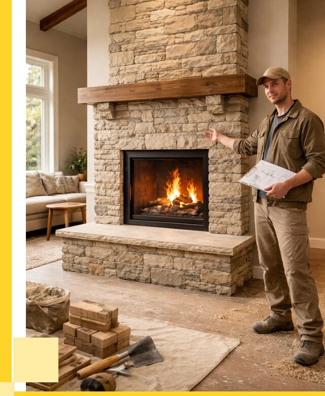 Камины под ключ в Мелеузе от 184122 р. | ЭриданМлз — установка