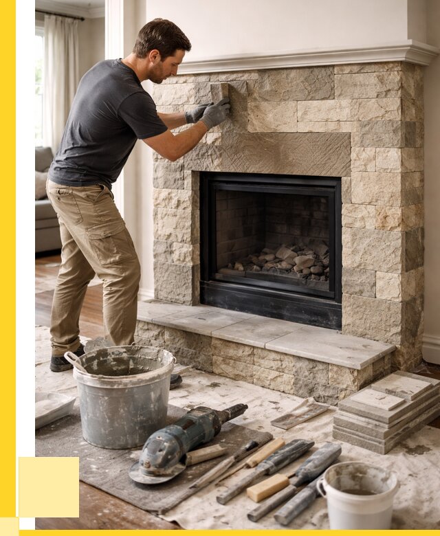 Ремонт каминов и печей в Мелеузе от 15344 р. | ЭриданМлз