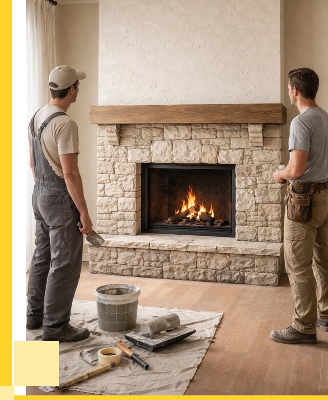 Отделка каминов в Мелеузе от 6649 р. под ключ | ЭриданМлз