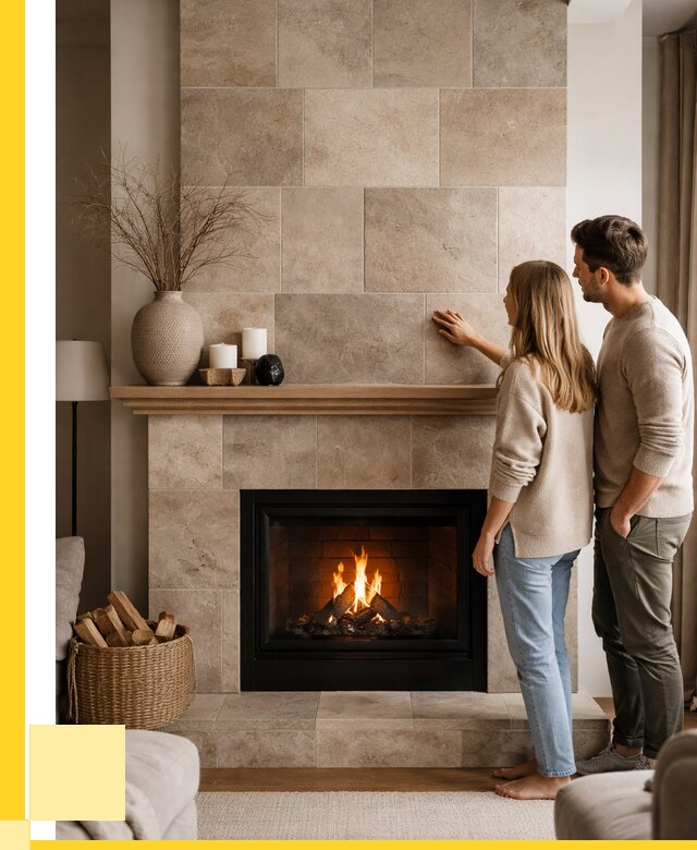 Облицовка каминов керамогранитом в Мелеузе от 4603 р. | ЭриданМлз