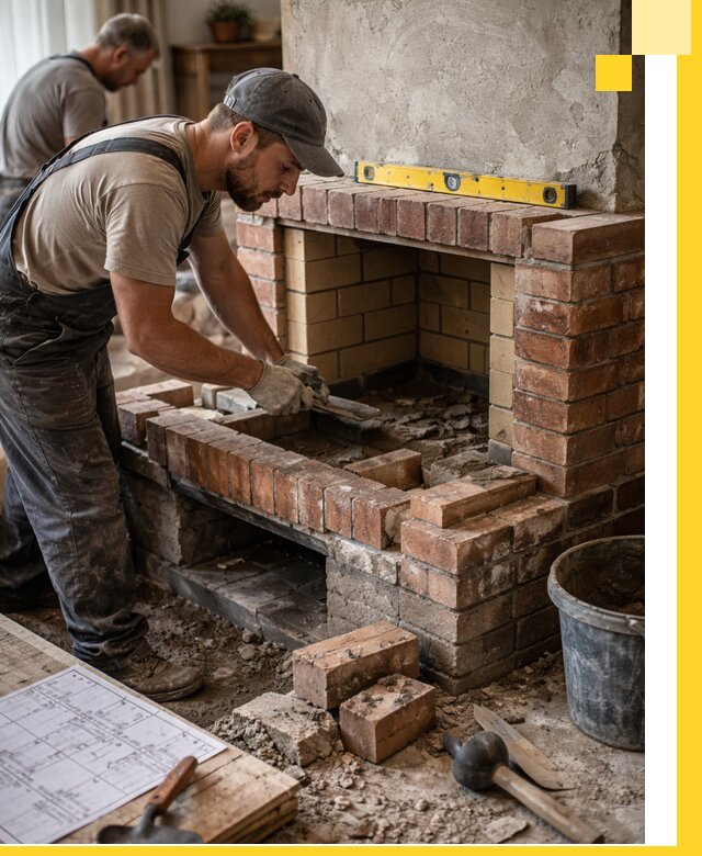 Изготовление и установка каминопечей под ключ в Мелеузе