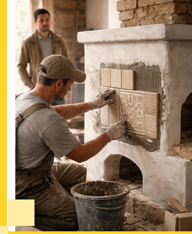 Отделка печей и банных печей в Мелеузе от 35802 р. | ЭриданМлз