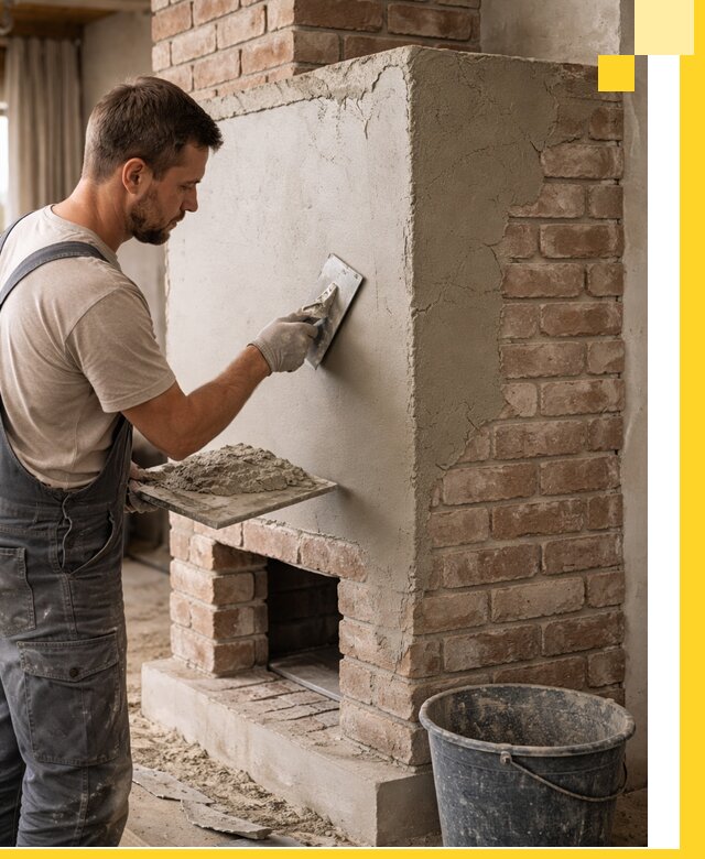 Отделка печей и облицовка каминов в Мелеузе под ключ