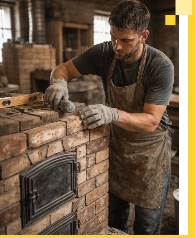 Изготовление печей на заказ в Мелеузе с проектом и монтажом