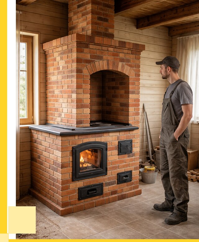 Кирпичные печи в Мелеузе: купить от 153435 р. | ЭриданМлз