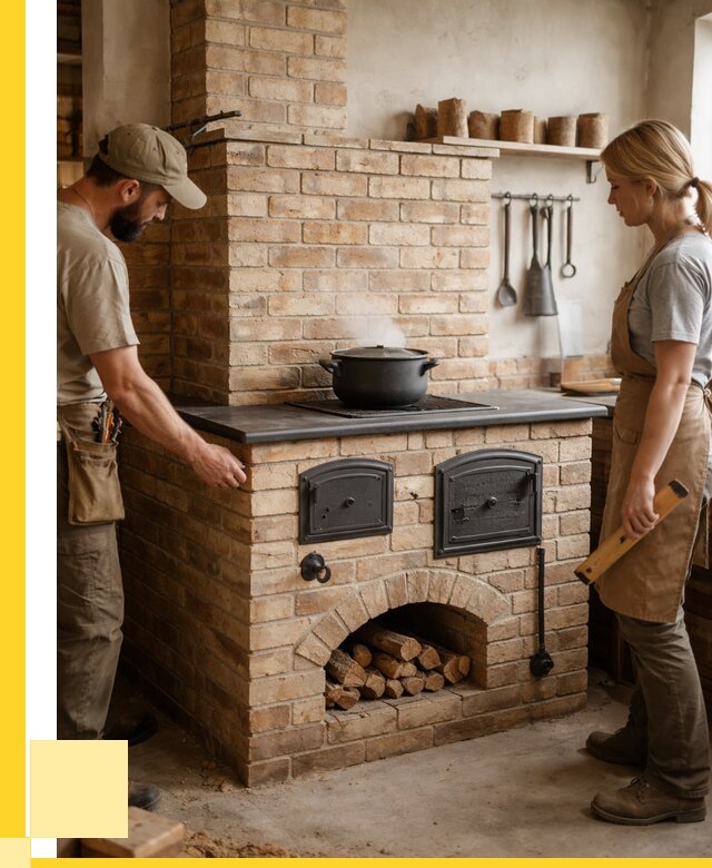 Варочно отопительные печи в Мелеузе от 92061 р. | ЭриданМлз