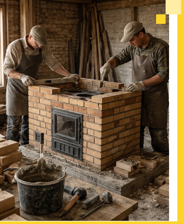 Изготовление и установка варочных печей под ключ в Мелеузе