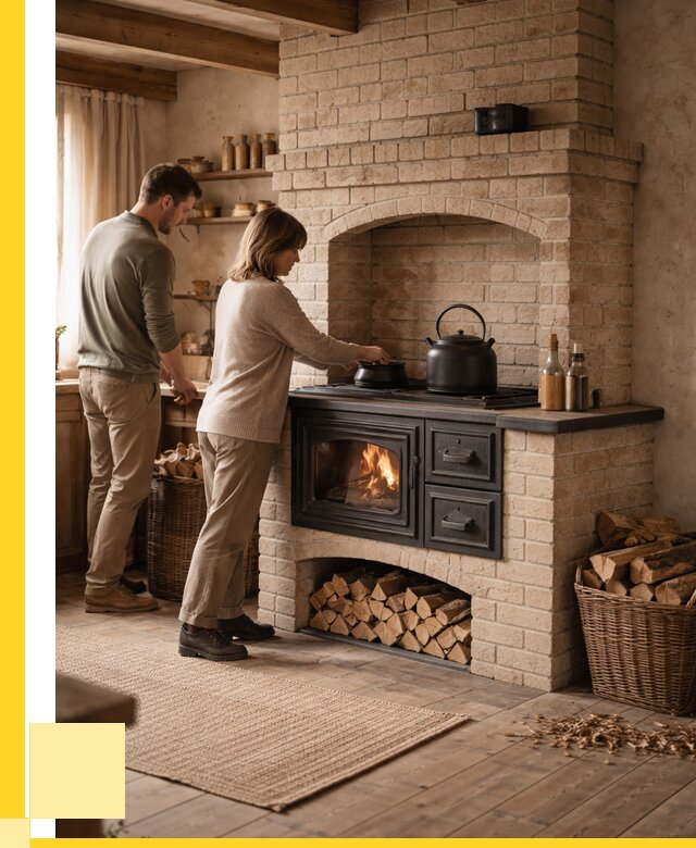 Печи с плитой в Мелеузе от 46031 р. | ЭриданМлз — кирпичная печь