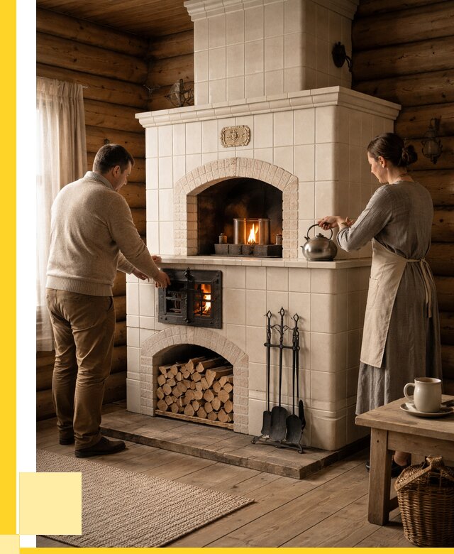 Русские печи в Мелеузе: установка от 153435 р. ЭриданМлз