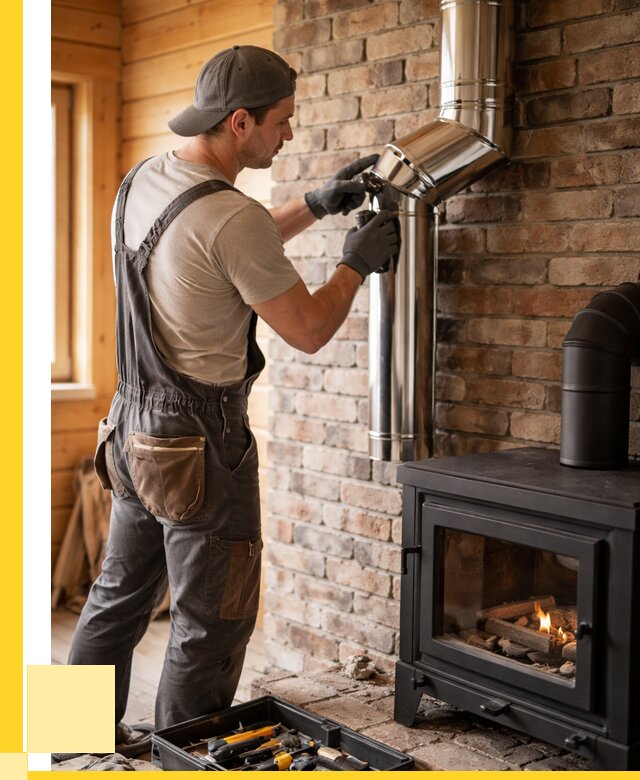 Монтаж дымоходов для печей в Мелеузе от 7672 р. | ЭриданМлз