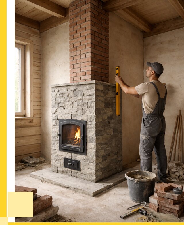 Печи и дымоходы под ключ в Мелеузе от 46031 р., ЭриданМлз