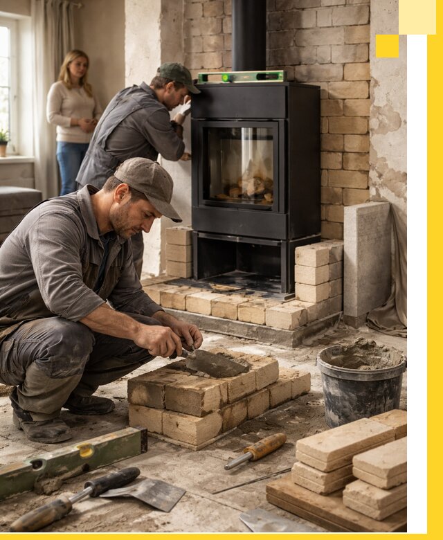 Печи и камины под ключ: проект, установка в Мелеузе