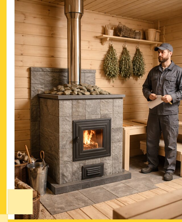 Печи для бани под ключ в Мелеузе от 122748 р. | ЭриданМлз