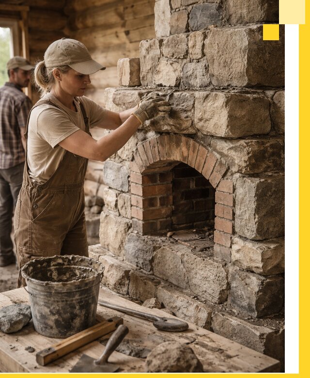 Каменные печи на заказ и монтаж в Мелеузе, долговечные решения