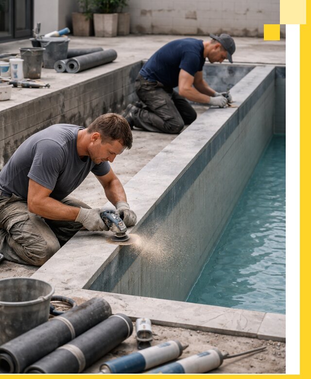 Профессиональный ремонт бассейнов под ключ в Мелеузе