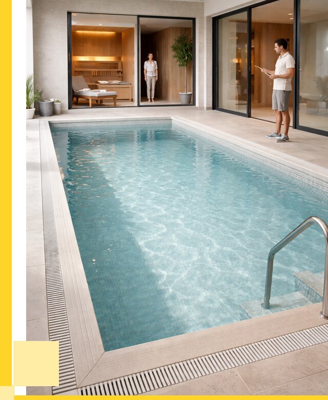 Отделка бассейна пленкой ПВХ в Мелеузе от 3580 р. - ЭриданМлз