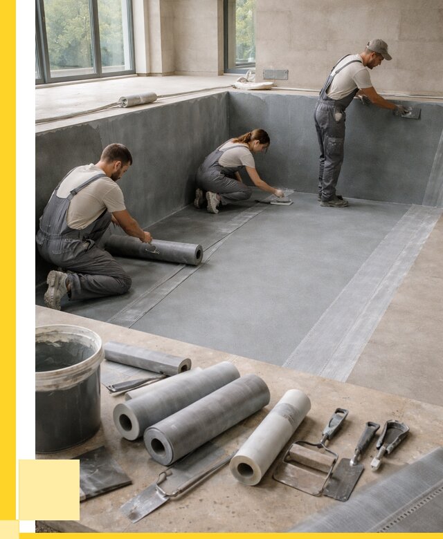 Гидроизоляция бассейнов в Мелеузе от 2046 р., ЭриданМлз