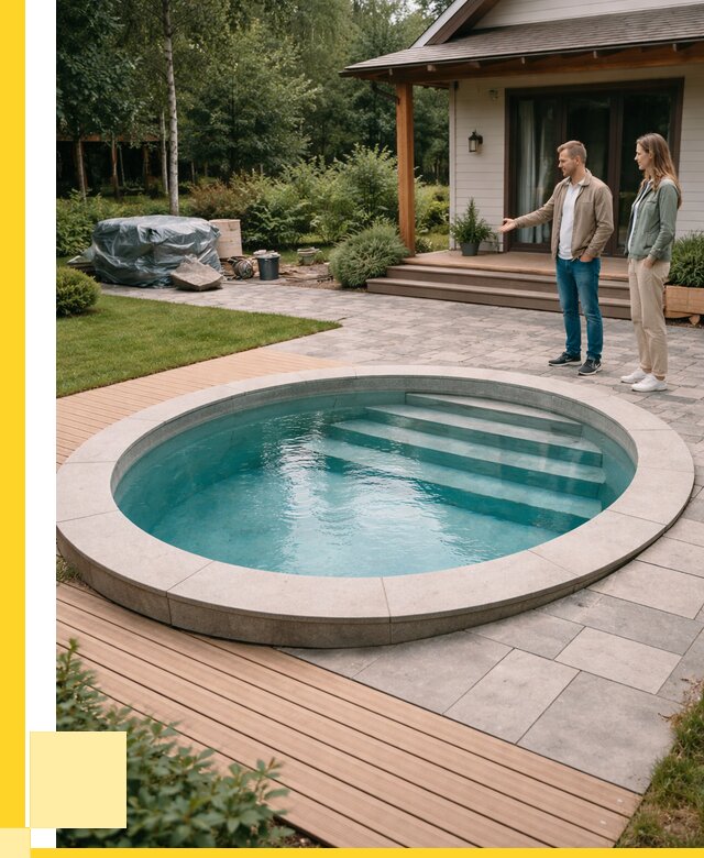 Бассейн на даче под ключ в Мелеузе от 204580 р., ЭриданМлз