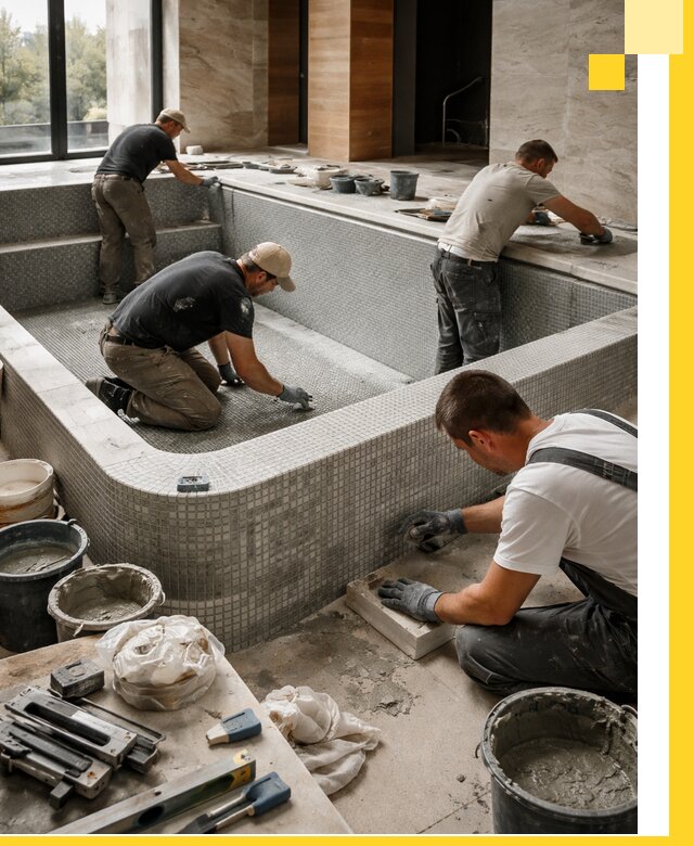 Строительство и установка СПА бассейнов под ключ в Мелеузе