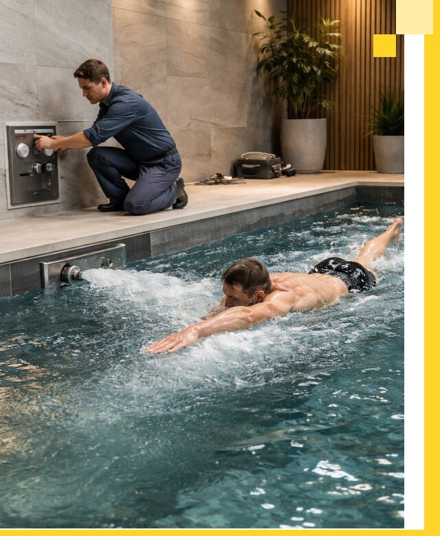 Проектирование и монтаж бассейнов с противотоком в Мелеузе