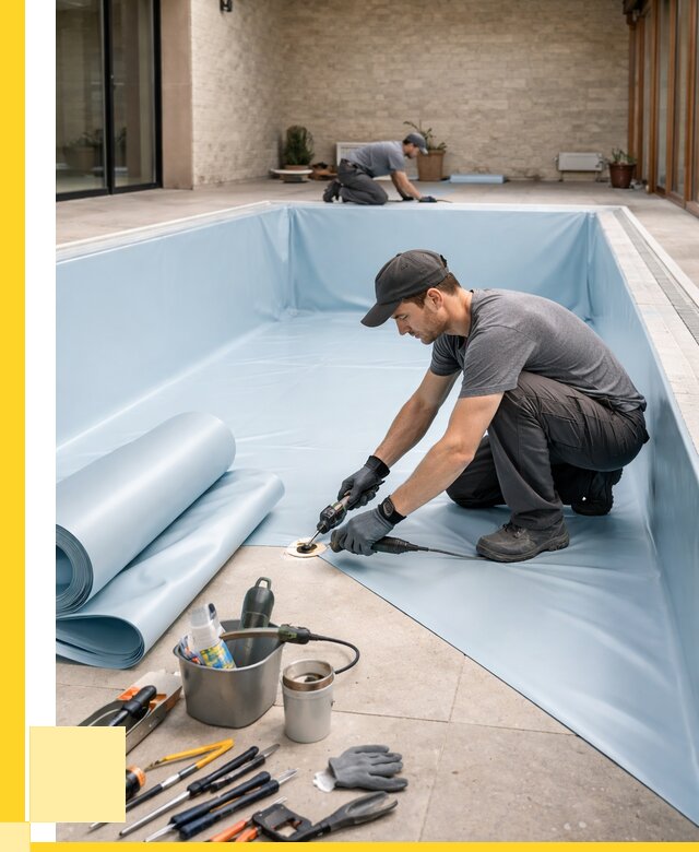 Пленка ПВХ для бассейнов в Мелеузе от 2557 р. | ЭриданМлз