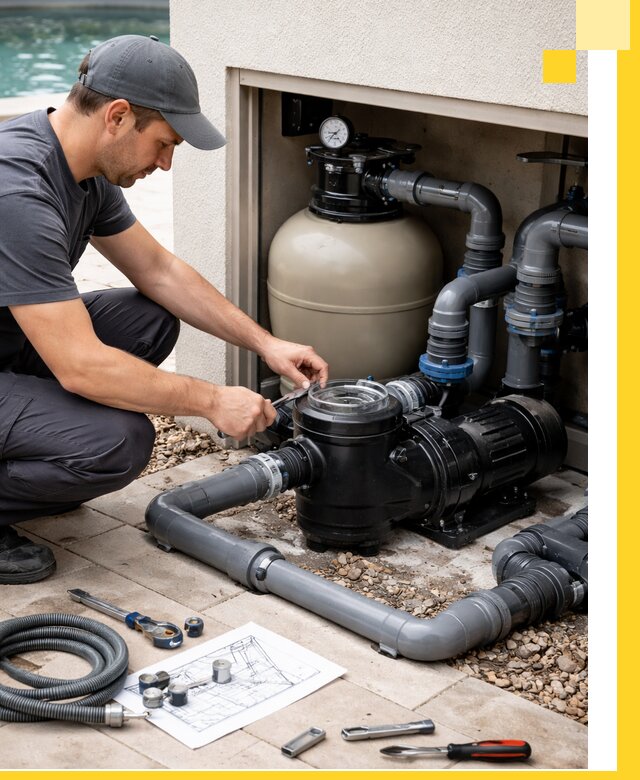 Поставка, монтаж и сервис насосов для бассейнов в Мелеузе