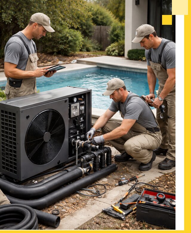 Проектирование и установка тепловых насосов для бассейнов в Мелеузе