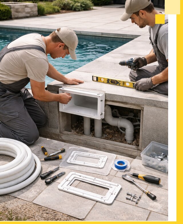 Поставка и установка скиммеров для бассейнов в Мелеузе