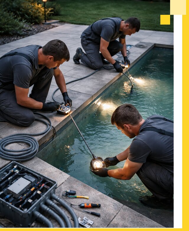 Профессиональное освещение бассейнов в Мелеузе: дизайн и монтаж