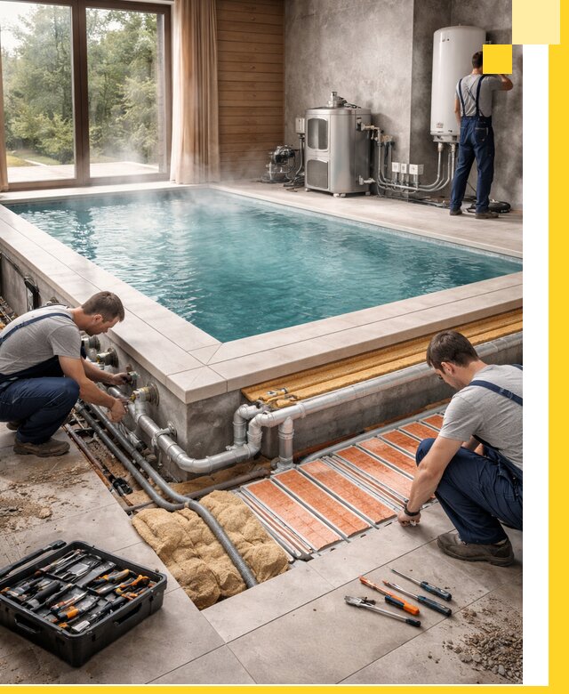 Проектирование и строительство тёплых бассейнов в Мелеузе