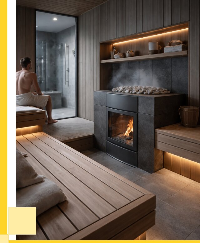 Проект сауны в частном доме в Мелеузе от 35802 р. | ЭриданМлз