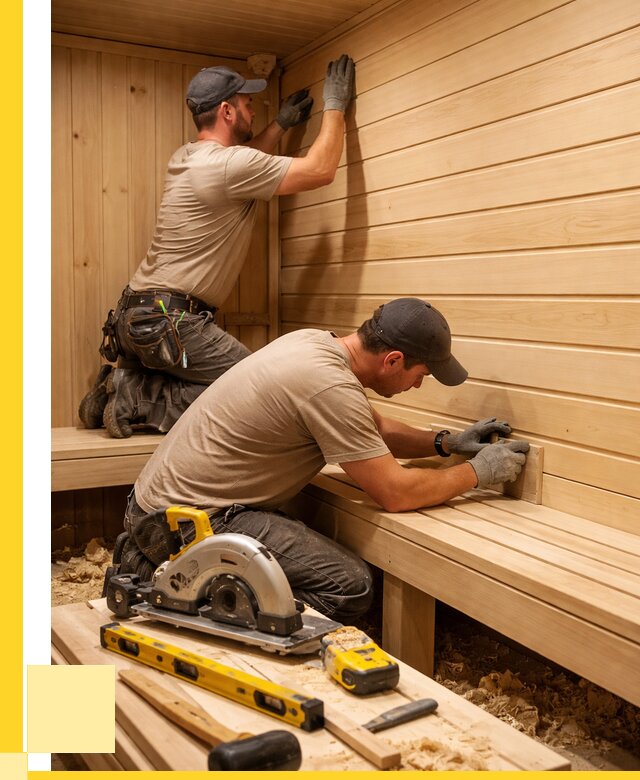 Обшивка саун вагонкой в Мелеузе от 2557 р. | ЭриданМлз