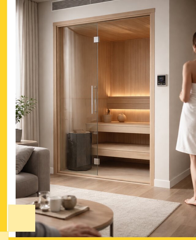 Сауна в квартире под ключ в Мелеузе от 122748 р. ЭриданМлз