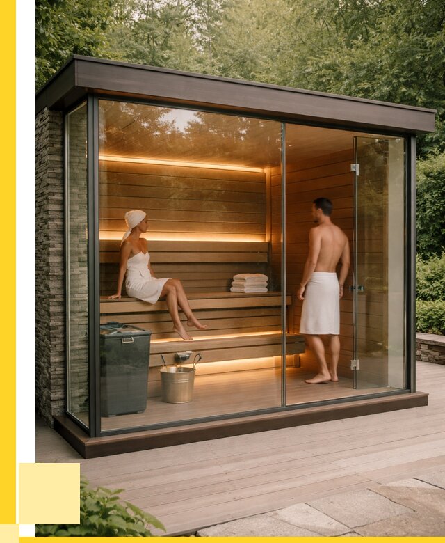 Сауна стеклянная и двери для сауны в Мелеузе от 255725 р. | ЭриданМлз