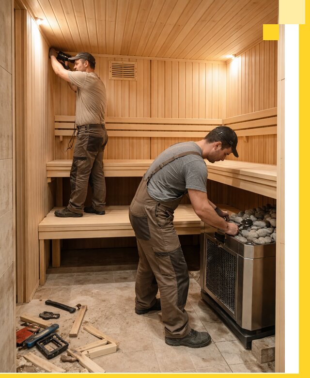 Купить сауну под ключ в Мелеузе с монтажом и гарантией