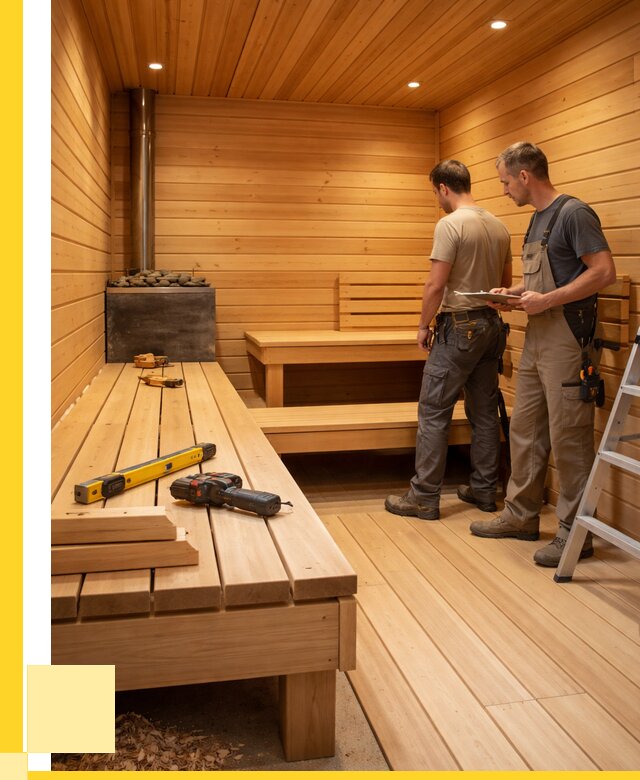 Отделка бань и саун в Мелеузе по цене от 4603 р. | ЭриданМлз