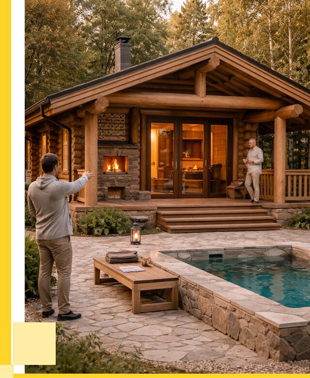 Проекты бань и хамам в Мелеузе от 25573 р. | ЭриданМлз