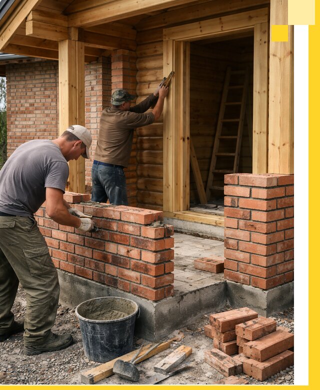 Строительство кирпичных бань под ключ в Мелеузе с гарантией качества