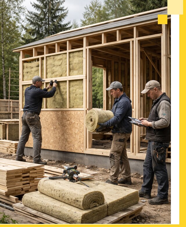 Проектирование и строительство каркасных бань в Мелеузе под ключ