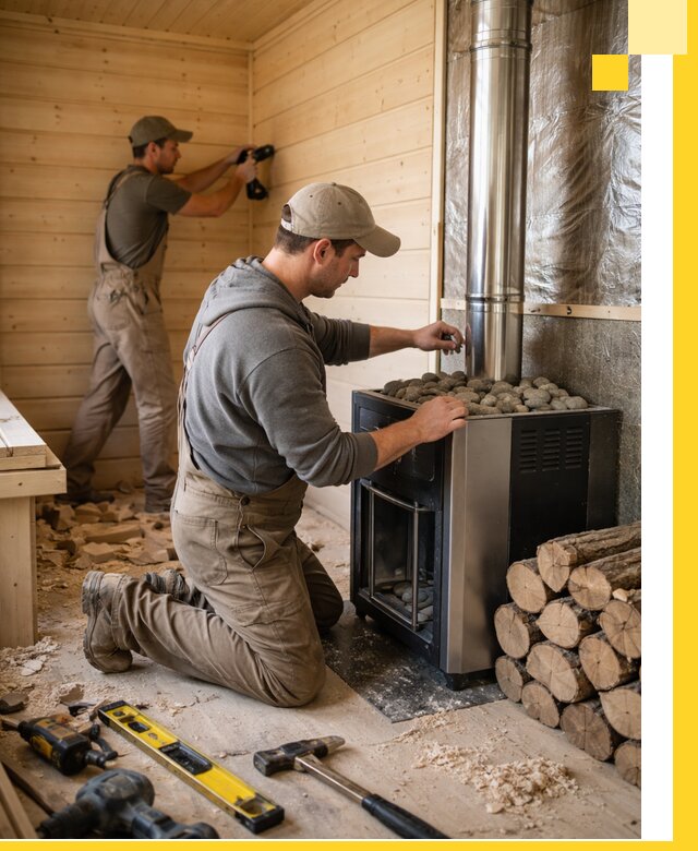 Строительство деревянных бань под ключ в Мелеузе проекты и монтаж