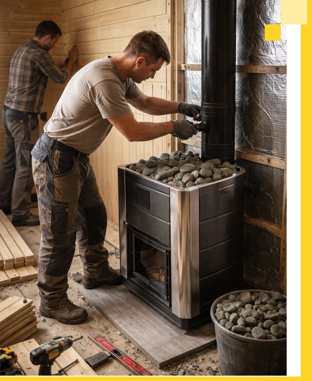 Проектирование и строительство парилок для бани в Мелеузе под ключ