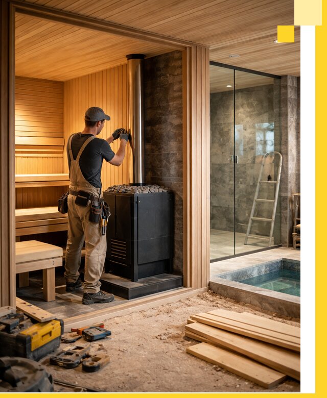 Полное строительство банных комплексов под ключ в Мелеузе