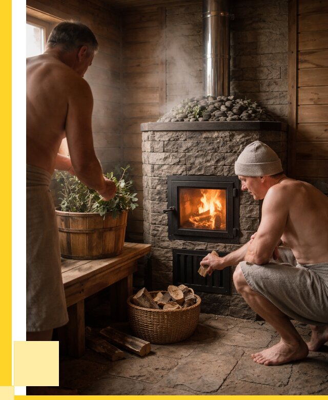 Банные печи под ключ в Мелеузе от 46031 р. | ЭриданМлз кирпичная