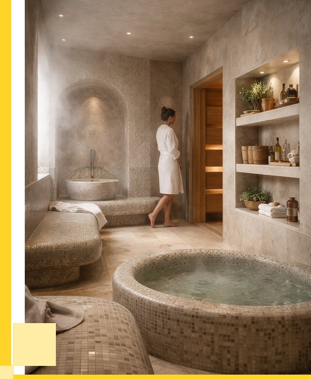 Строительство бани с хамамом в Мелеузе от 767175 р. | ЭриданМлз