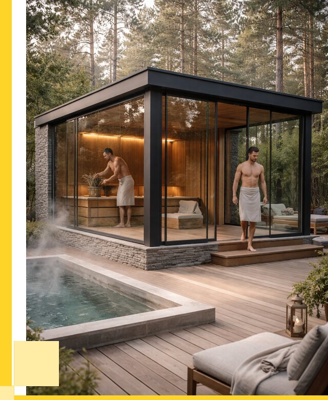 Стеклянные бани и двери в Мелеузе от 460305 р. | ЭриданМлз